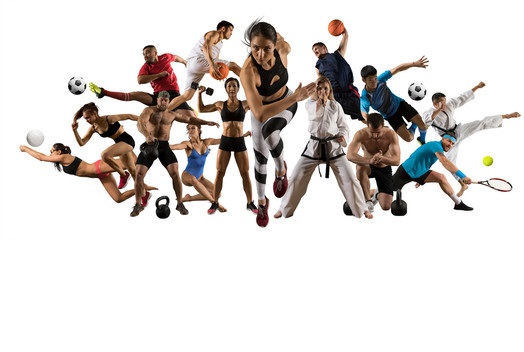 Sports différents et variés